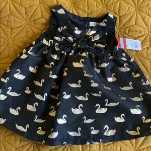Cat & Jack swan holiday dress
